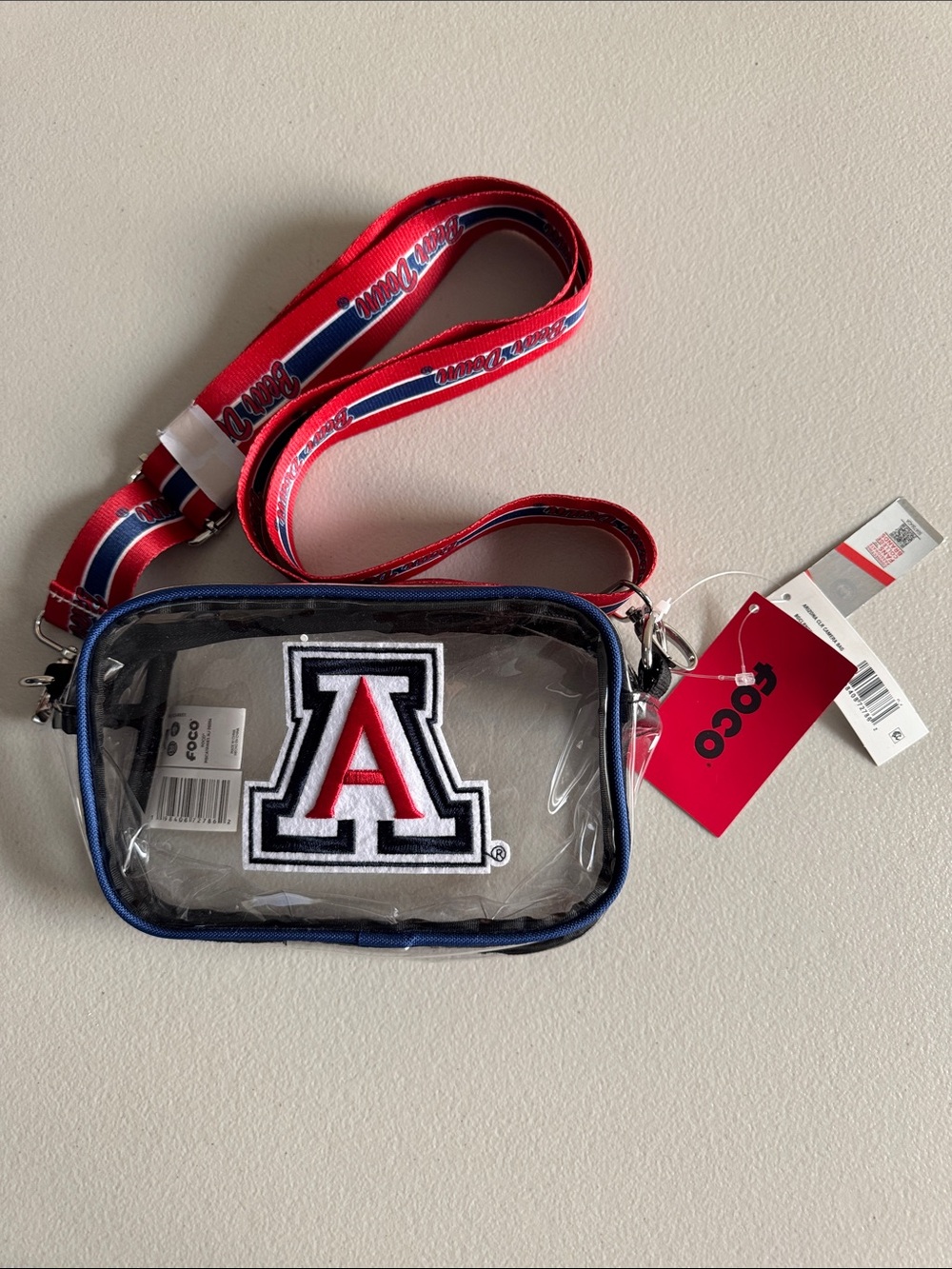 University of Arizona Clear Crossbody